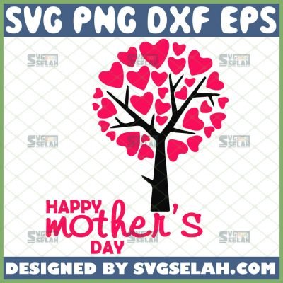 Download Happy Mother's Day SVG, Mother's In Heart SVG, Love Heart ...