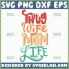 Thug Wife Mom Life Svg Funny MotherS Day Gift Svg 1 