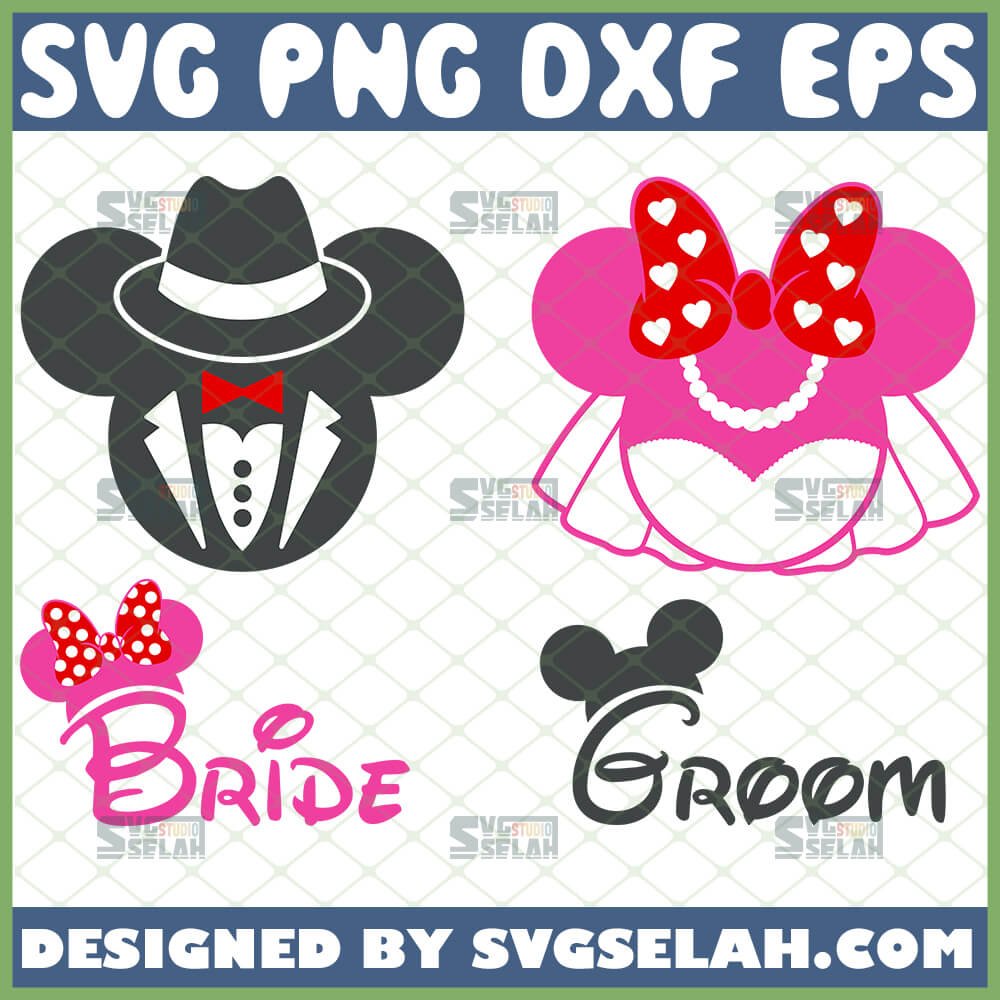 Mickey Minnie Life Line SVG Digital Cut Files in svg Printable Clipart dxf png and jpg Mouse Addict Couple Design SVG