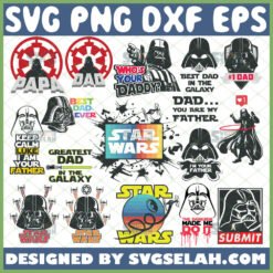 star wars father8217s day svg file for cricut png dxf eps by SvgSelah