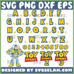 toy story font svg disney alphabet svg file for cricut png dxf eps by SvgSelah