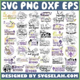 Toy Story To Infinity And Beyond Svg Bundle Disney 1 