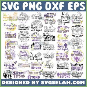 Toy Story To Infinity And Beyond SVG Bundle Disney File For Cricut PNG ...