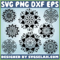 disney mandala svg bundle file for cricut png dxf eps by SvgSelah