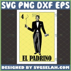 el padrino svg mexican loteria card svg don corleone 1 