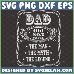 jack daniels fathers day svg the man the myth the whiskey legend 1 