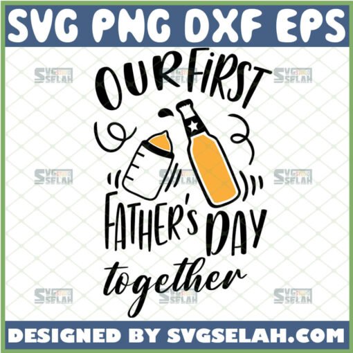 our first fathers day together svg diy gift ideas for father and son to do together