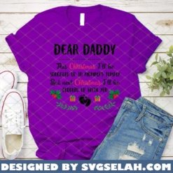 Dear Daddy This Christmas I'Ll Be Snuggled Up In Mommy'S Tummy SVG Diy Ornaments Gift Ideas Holiday 1