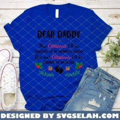Dear Daddy This Christmas I'Ll Be Snuggled Up In Mommy'S Tummy SVG Diy Ornaments Gift Ideas Holiday 3