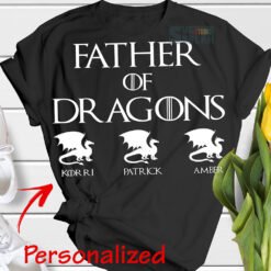 personalized father of dragons svg fathers day design from game of thrones svg