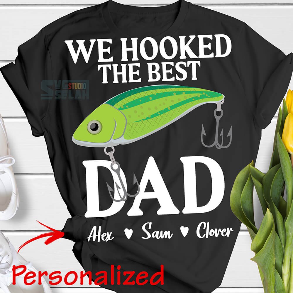Hooked On Daddy Svg We Are Hooked On Daddy Svg Png Printable Father s 