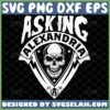 Asking Alexandria SVG Silhouette Skull Logo - SVG Selah