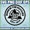 born in the rockies coors light svg beer logo inspired