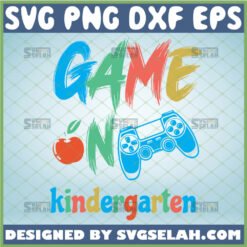 game on kindergarten svg apple game controller svg