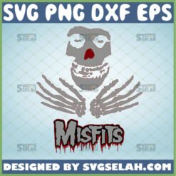 misfits skull svg punk rock band gifts by SvgSelah