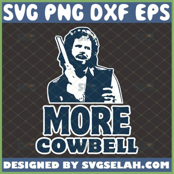 more cowbell svg snl saturday night live inspired