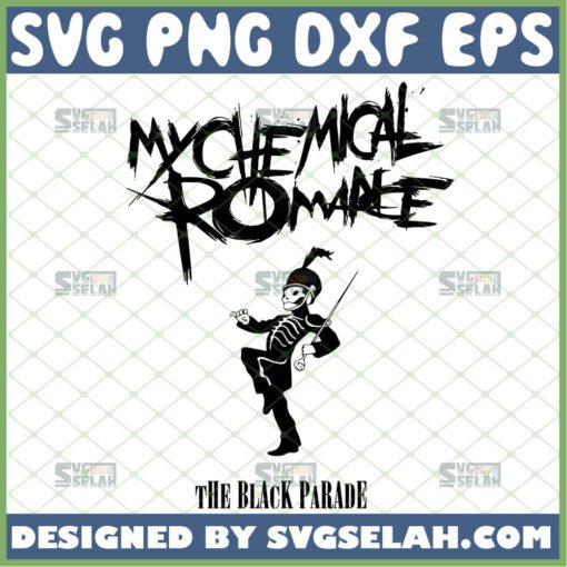 My Chemical Romance SVG - The Black Parade Gerard Way Inspired