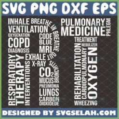 rt svg respiratory therapist svg therapy word art svg health care cardiologist gifts by SvgSelah