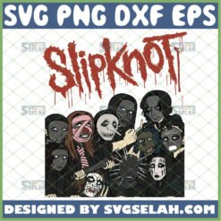 slipknot svg heavy metal band corey taylor gifts by SvgSelah