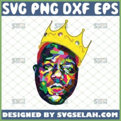 biggie smalls crown svg notorious big svg gangsta rap shirt ideas by SvgSelah