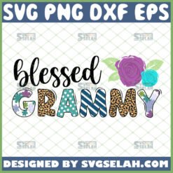 blessed grammy svg grandma shirt ideas by SvgSelah