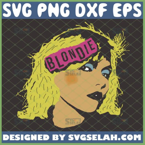 blondie debbie harry svg rock band gifts