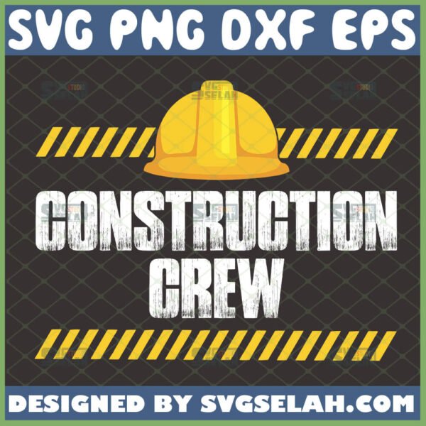 Construction Crew SVG, Birthday Shirt Ideas - SVG Selah