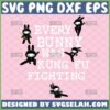 every bunny was kung fu fighting svg
