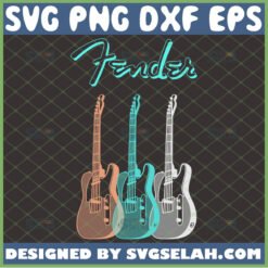 fender guitar svg by SvgSelah