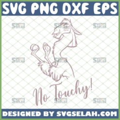 kuzco no touchy svg the emperors new groove svg llama disney shirt ideas