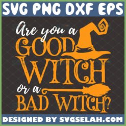 are you a good witch or a bad witch svg