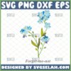 forget me not flower svg