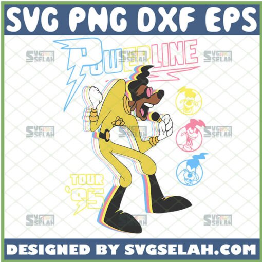 powerline goofy movie svg disney tour 95 shirt ideas
