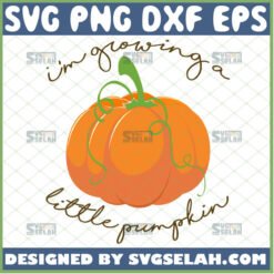im growing a little pumpkin svg pregnancy mom shirt ideas