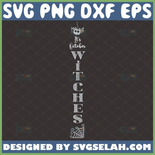 its october witches svg halloween decorations svg