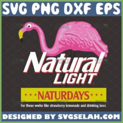 natty light flamingo svg naturdays shirt ideas