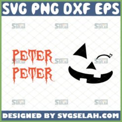 peter peter pumpkin eater svg