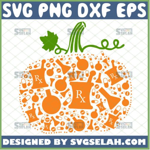 pharmacy pumpkin svg rx pumpkin svg