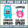 stay away monster spray svg