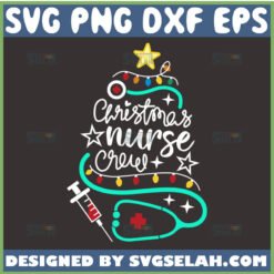 christmas nurse crew svg by SvgSelah