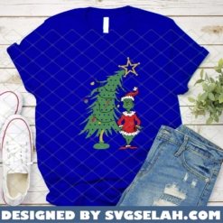 grinch christmas tree SVG PNG DXF EPS grinch santa ugly sweater ideas 2