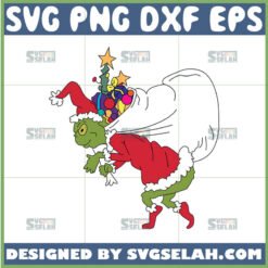 how the grinch stole christmas svg