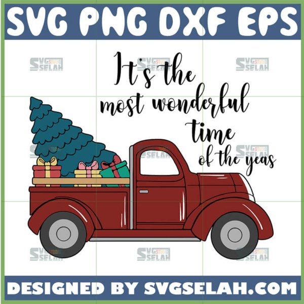 its the most wonderful time of the year svg