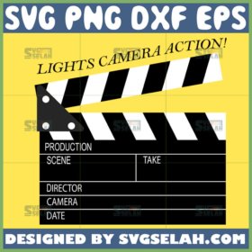 lights camera action svg