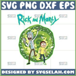 rick and morty portal svg