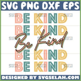 be kind svg