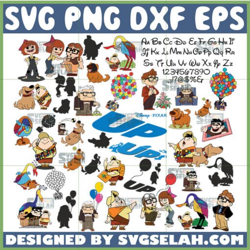 disney up bundle svg