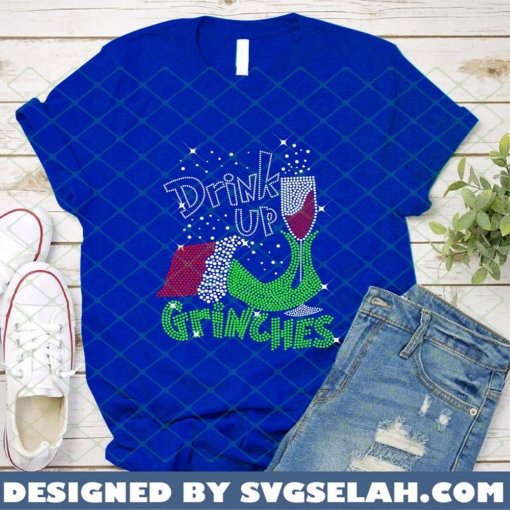 Drink Up Grinches SVG PNG DXF EPS 2