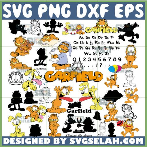 garfield bundle svg