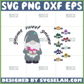 gnome sweet gnome svg